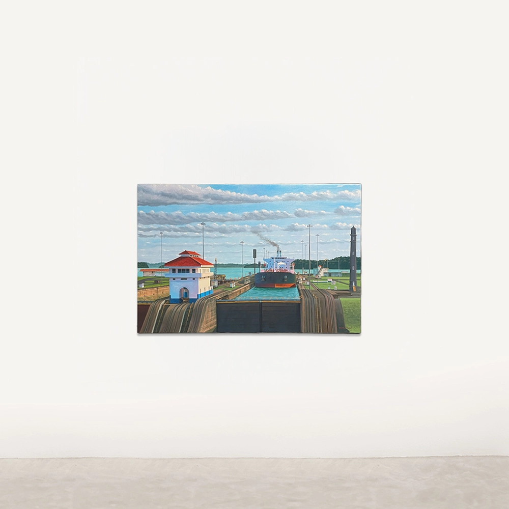 Atardecer en Gatún, 2025: Matthew Tomlet | Yaco Art Gallery