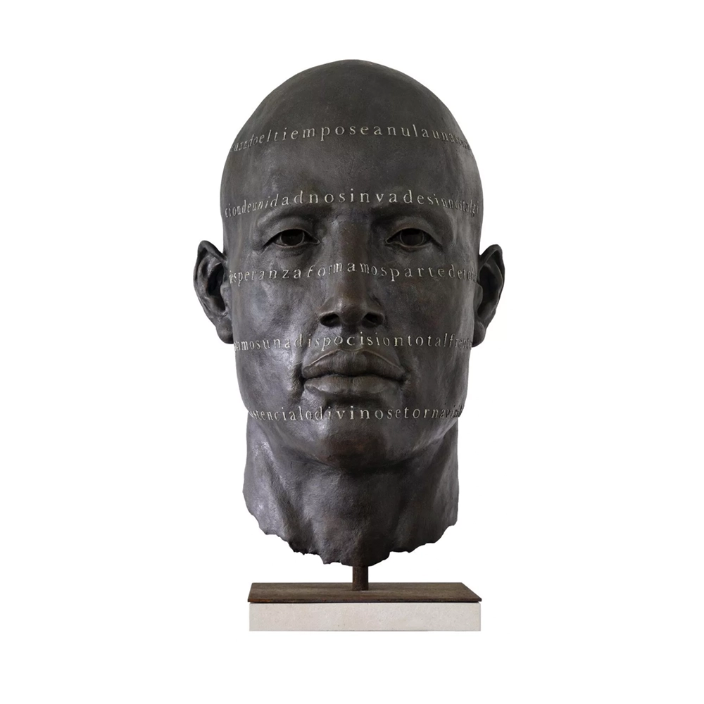 Cabeza texto, 2021: James Mathison | Yaco Art Gallery