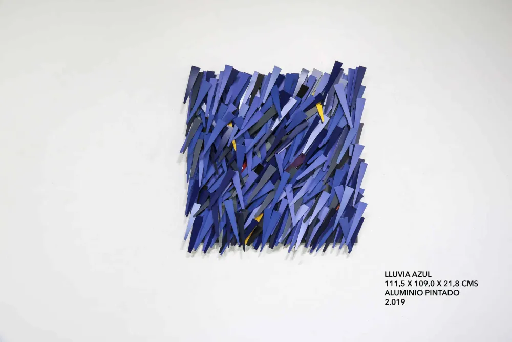 Lluvia azul 2019, Ricardo Cárdenas | Yaco Art Gallery