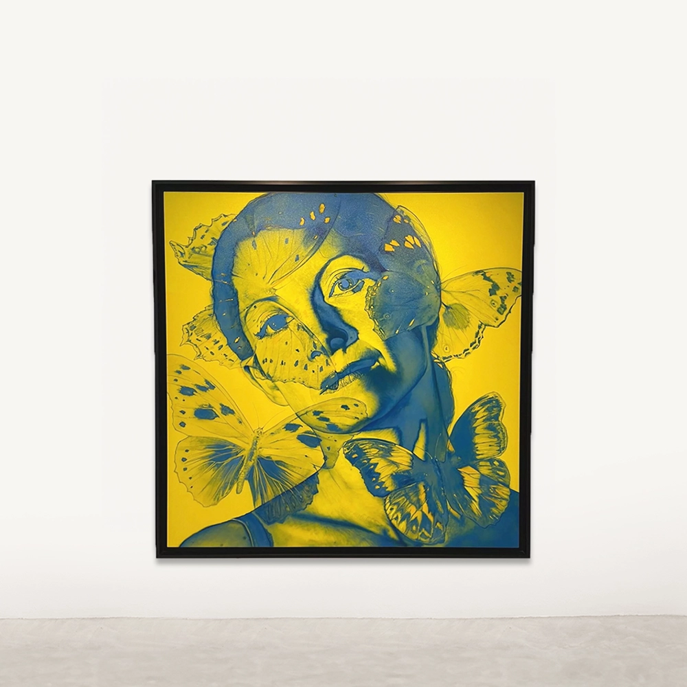 Yellow Butterfly, 2021: Víctor Rodríguez | Yaco Art Gallery
